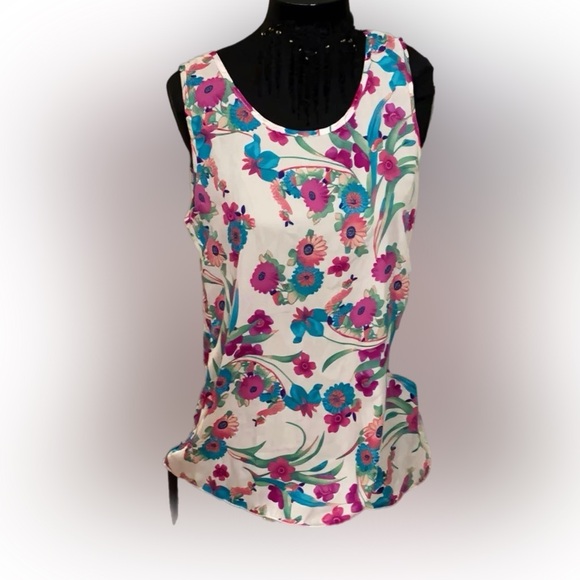 Size large floral cami by Moa Moa - Picture 1 of 4